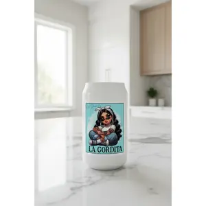 Gordita Blue - UVDTF Decal for cups/hard surfaces sticker