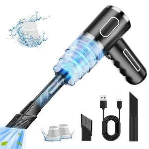 Handheld Wireless Car Vacuum Cleaner, High-Power Car Vacuum Cleaner and Air Dust Collector, 4-In-1 Portable Mini Car Vacuum Cleaner, Handheld Car and Home Vacuum Cleaner, Suitable for Home, Car, Office, and Pets.