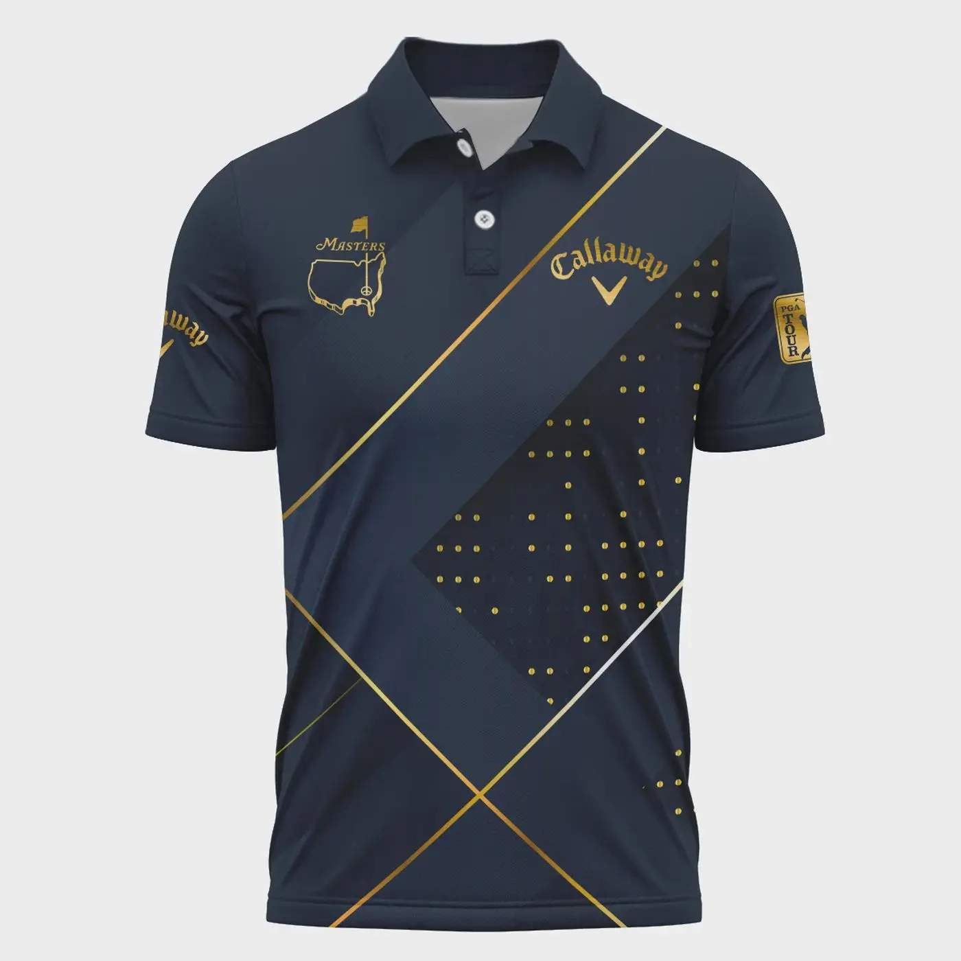 Callaway Masters Tournamentpolo Logo Polo Shirt All Over Prints Gift For Fans HOMT270225A03CLWPL