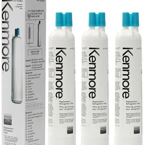 3pack kenmore 9083, Kenmore 469083 Refrigerator Water Filter Fit 9083 9020 9030 9953 New Sealed