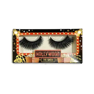 Nollywood Lash Noir – 16mm Faux Mink Lashes for Bold, Dramatic Eyes | Reusable & Lightweight