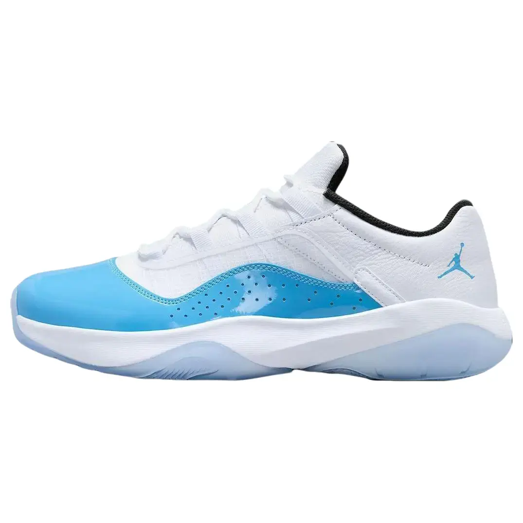 NIKE Men's Air Jordan 11 CMFT Low 'UNC' Athletic Running Sneaker - Leather Textile, Secure Fit, Traction Sole, Zoom Cushion, Lightweight Durability, Solid Construction