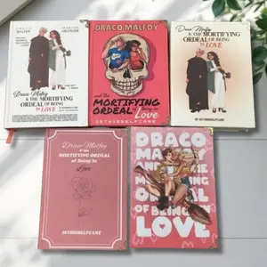 Draco Malfoyy and the Mortifying Ordeal of Being in Love Hardcover Special Book, Dramione Fanfiction Inspired Romance, Special Edition Collector Books