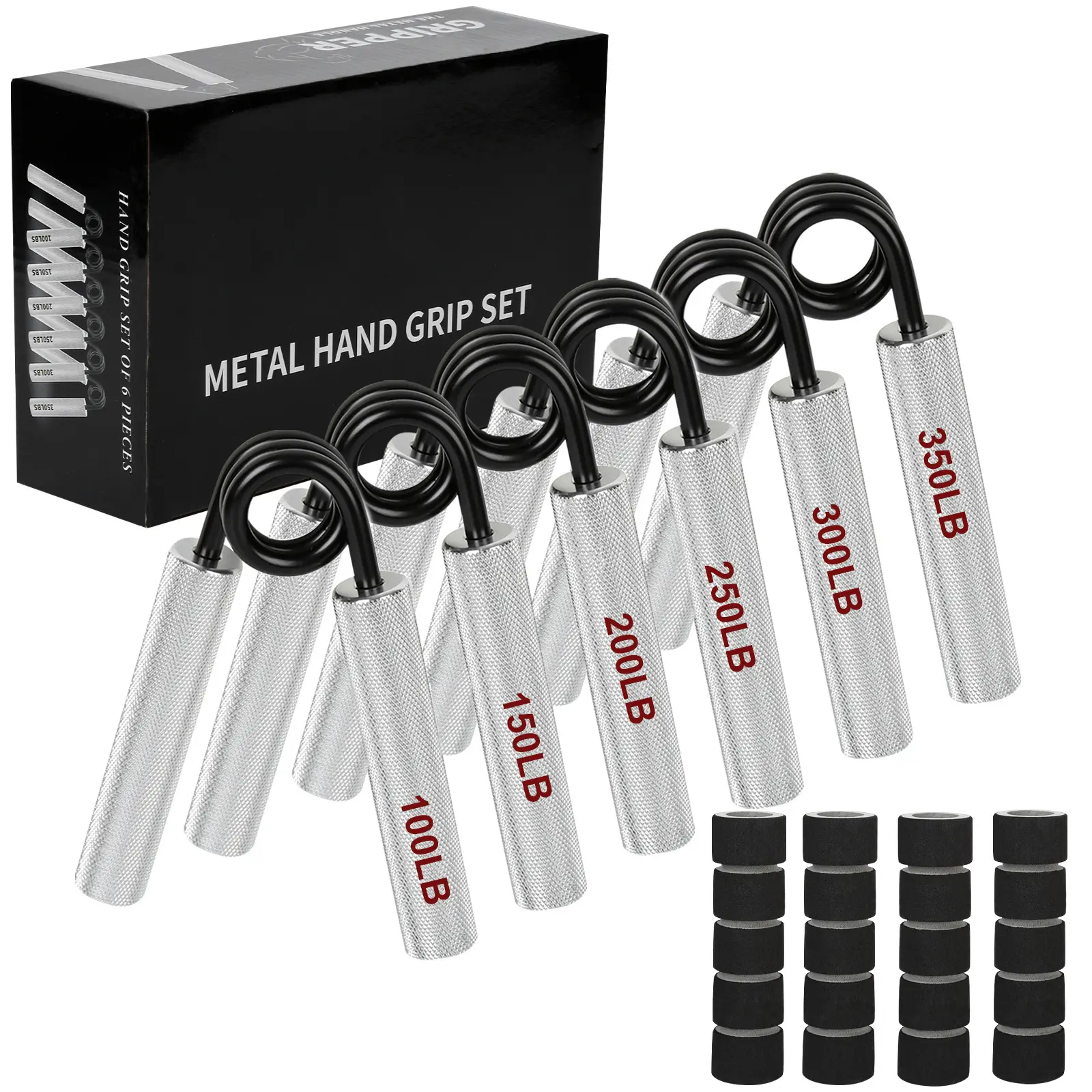 Silver 6 piece set [color box packaging]