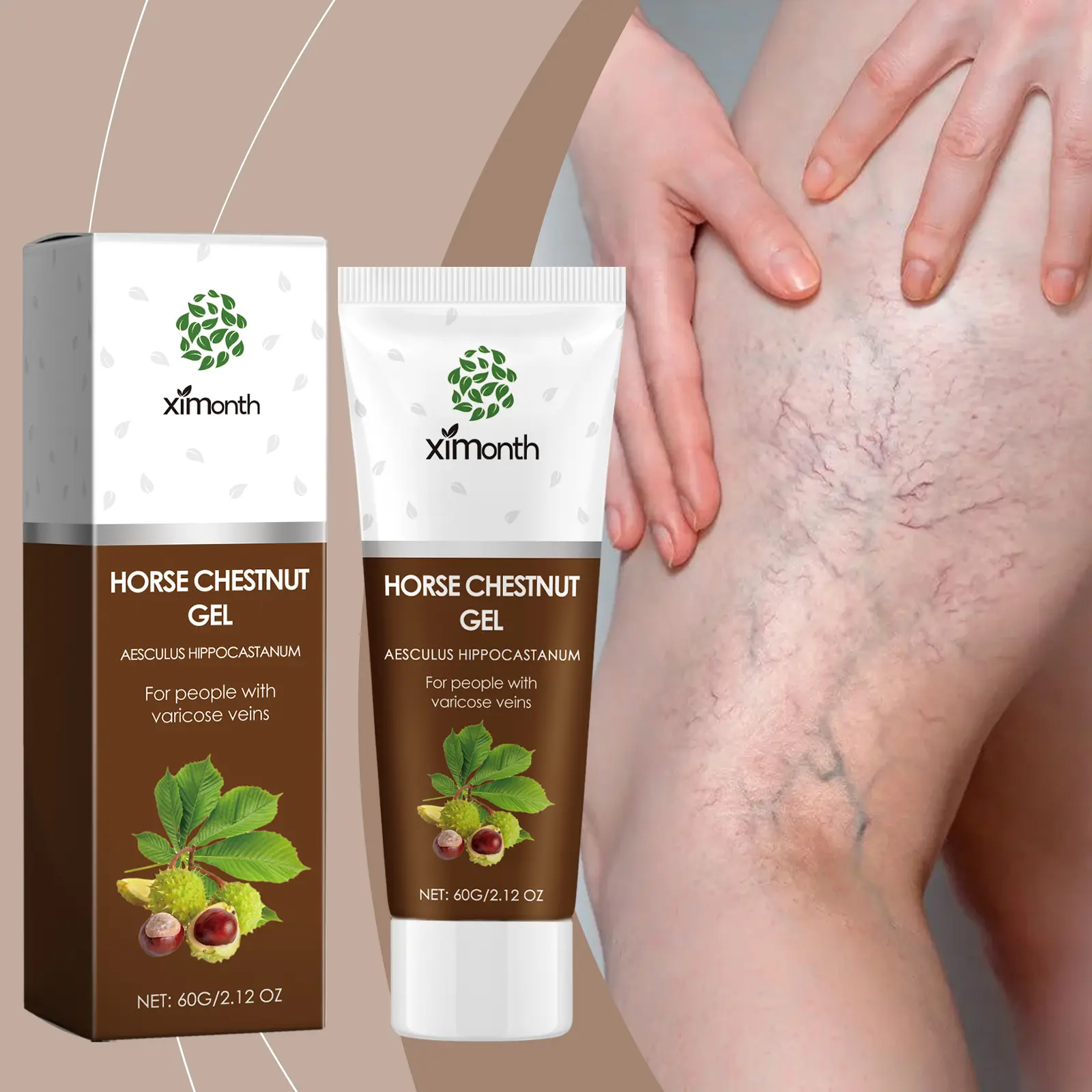 Ximonth Leg Care Ointment - Sensitive Skin Hydrating Moisturizer, Body Care Item, Moisture-Boosting, Gentle Nourishment, Massage-Ready