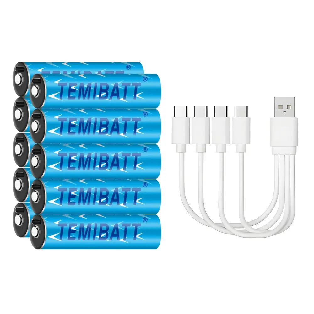 AA Lithium Batteries 1.5v High Capacity 1200mah, Constant Voltage Discharge for Lasting Power, Reliable Energy Source for All Devices, High Capacity Battery, AA Battery Pack