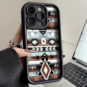 Suitable for iPhone 16 ProMax/16Plus/16Pro/16, iPhone 15/14/13/12/11 New Creative Fashion Pattern Liquid Silicone TPU Soft Shell Phone Case, Lens Precision Hole Protection, Shock And Drop Resistant Silicone Integrated Phone Protective Case.