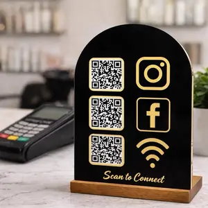 Your Customers Won’t Ask for WiFi Again - QR Code Sign