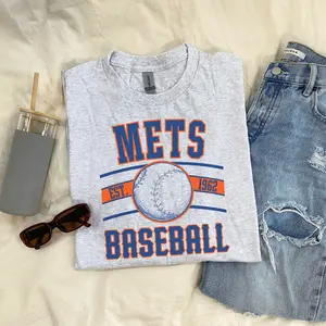 Baseball Ash Grey T-Shirt