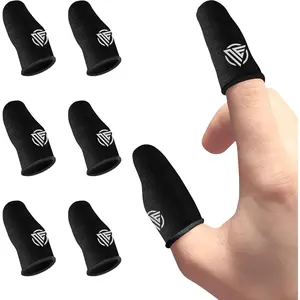 Gamer Sleeves for Mobile Gaming , Pubg Finger Cots Sleeve Gloves and Covers , Compression for Thumb  Sweaty Hands