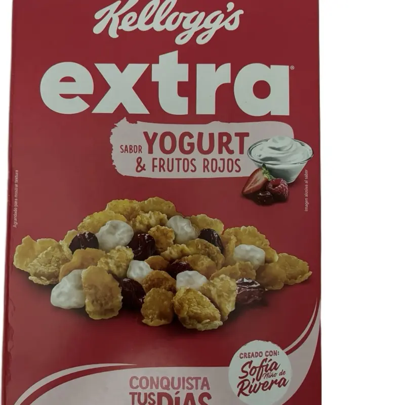 Kelloggs yogurt and red fruit mexican cereal 420 grams