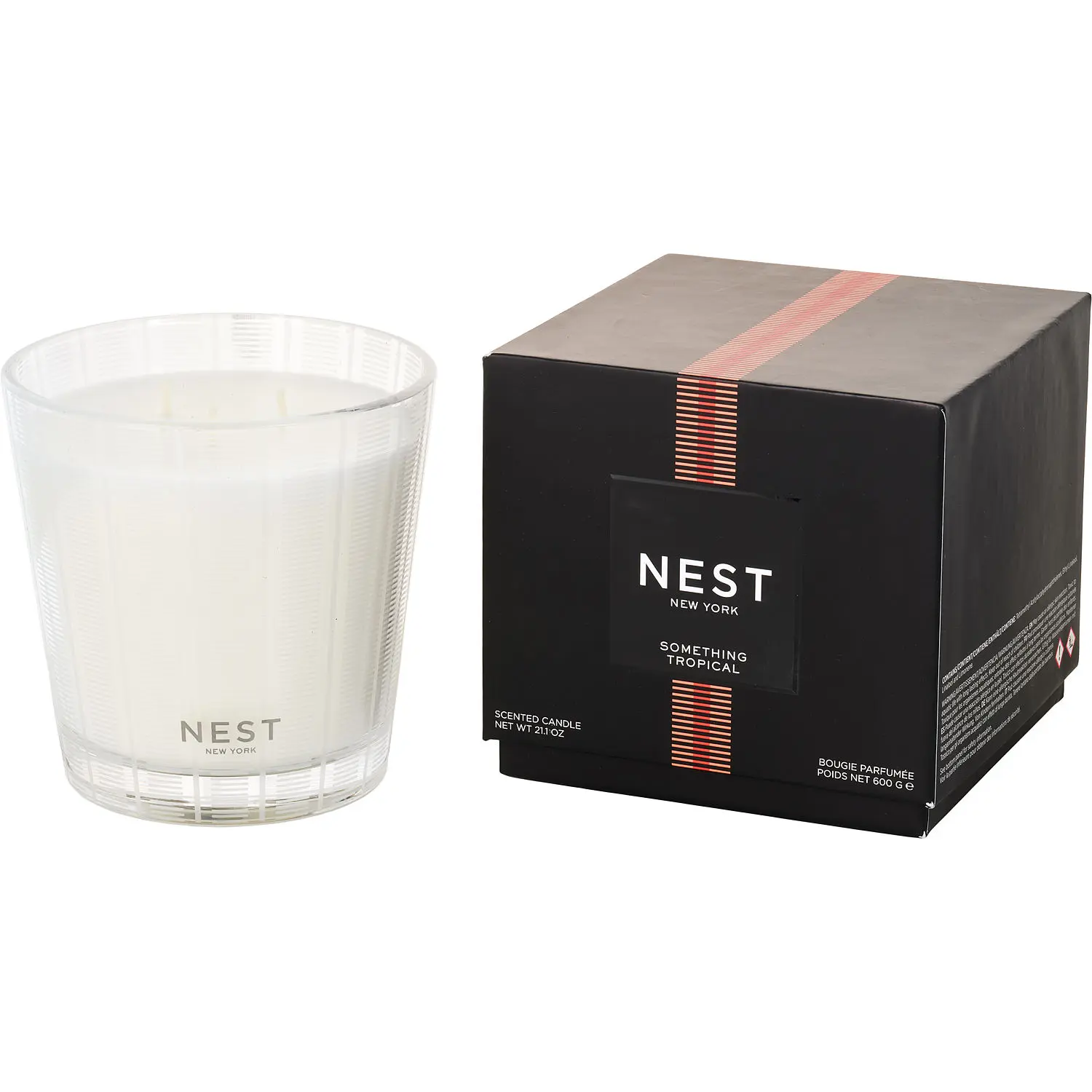 Nest Something Tropical By Nest Decorative 3 Wick Candle For Unisex