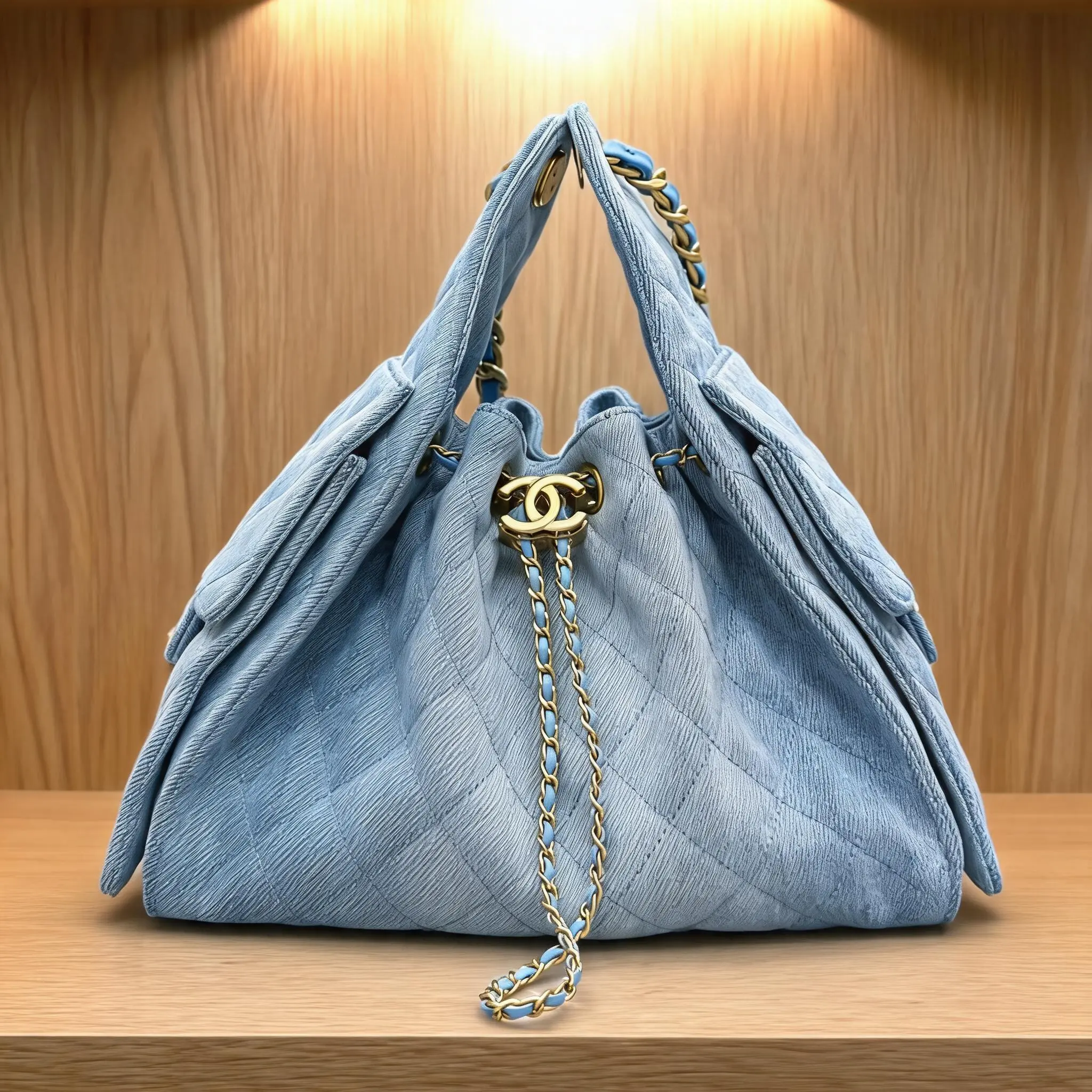 Pre-owned CHANEL Canvas Shoulder Bag C0732226518