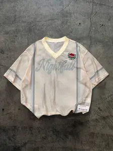 Unisex Light Short Sleeve T-Shirt, Rose Print Design, Fashionable Youthful American Street Style, Casual Loose Fit Summer Top, Casual Streetwear Top