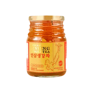 DAMIZLE Korean Honey Ginseng Ginger Tea - 580g Jar | "Stay Up All Night" Elixir for Energy & Wellness