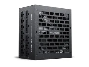 Phanteks AMP GH 750W Gold Power Supply, ATX 3.1 and PCIe 5.1 Platform, Fully Modular Individual Cables, Silent Fan less mode, Black.
