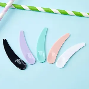 5pcs Mask Scraper Mini Reusable Makeup Spoon Skin Care Mask Mixing Spatula Applicator Tool