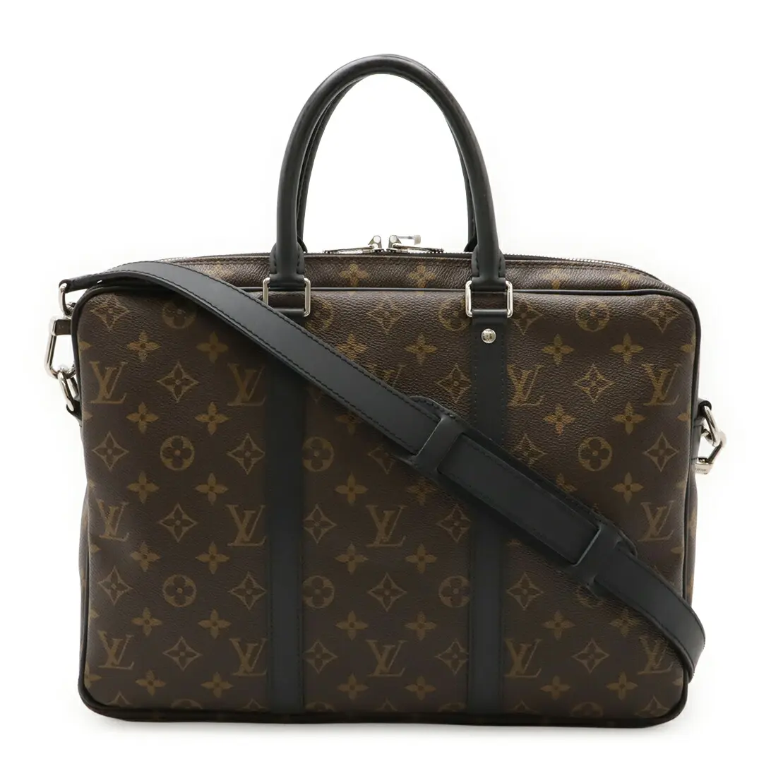 Pre-owned Louis Vuitton Canvas Tote Bags PDV PM Monogram Briefcase