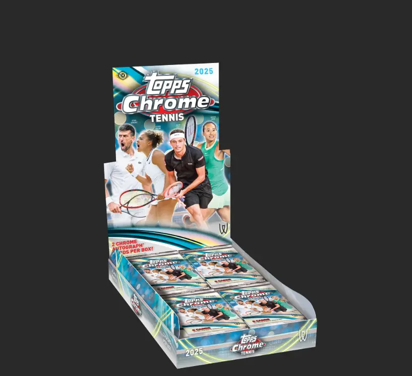2025 Topps Chrome Tennis Hobby Box