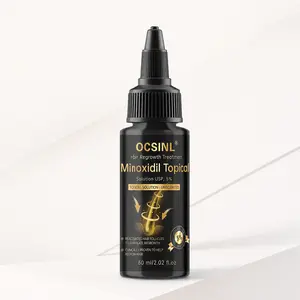 OCSINL 5% Minoxidil for Men and Women Hair Growth, Organic Rosemary Hair Growth Kit with Comfort Scalp applicator-Topical Serum for ScalpHair Loss Thinning or Longer Hair Care-2.02oz/60ml