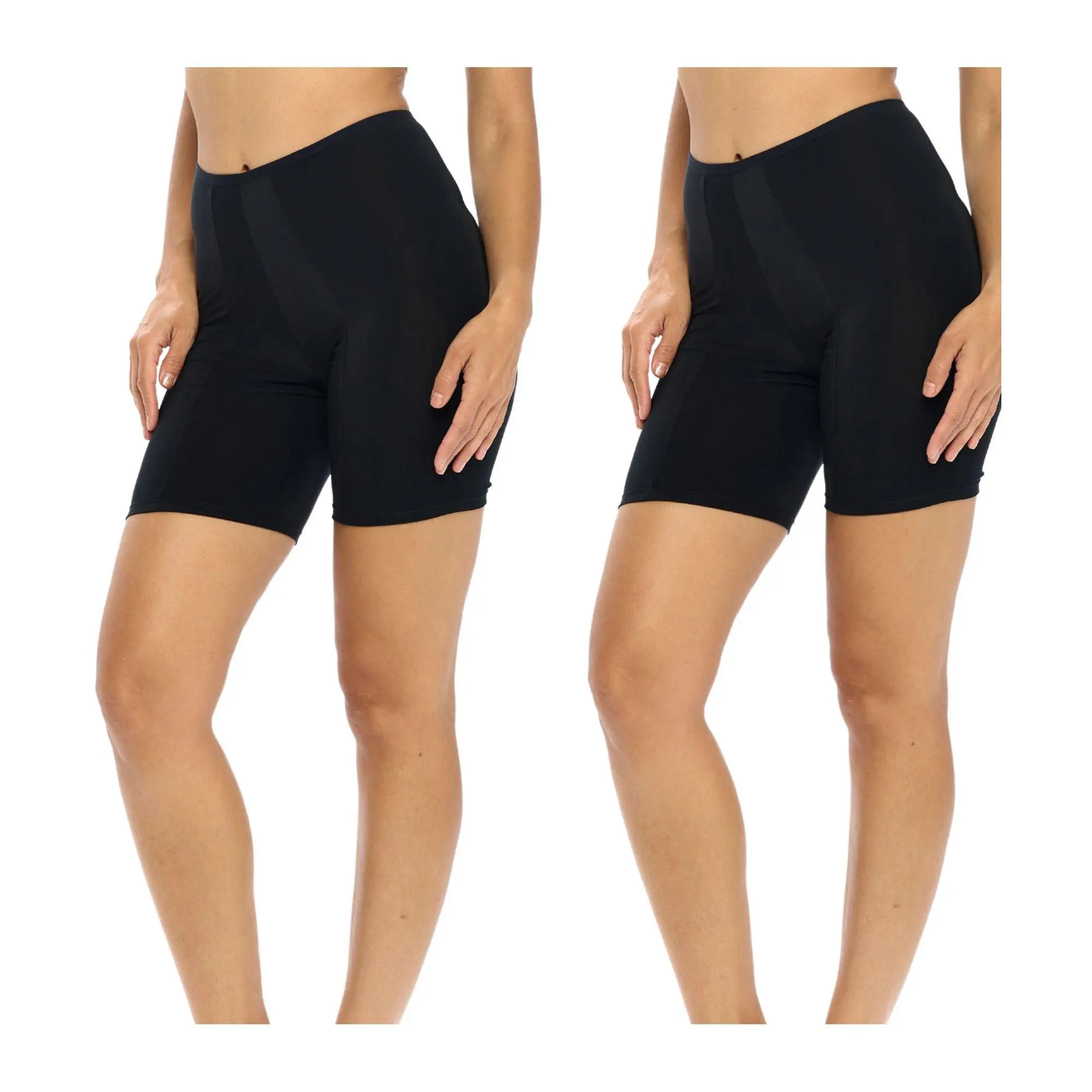 Undersummers Set of 2 Cooling Classic 6" Shortlette Slip Short