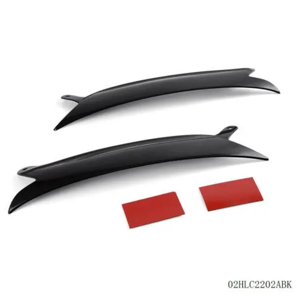 G-PLUS 2PCS Plastic ABS Plastic Headlight Eyelid Covers, Easy Install, Aggressive Look, Fit For 2006-2009 VW GOLF GTI JETTA R32 RABBIT MK5, Car Interior Molding Accessory