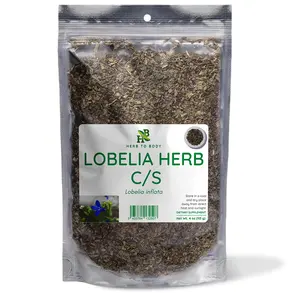 Lobelia Herb C/S 4 oz (113G) - Lobelia inflata Cut & Sifted, Loose Botanical | Herb To Body