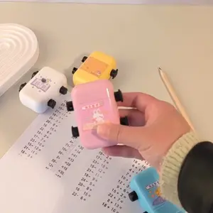 Abs Math Addition Subtraction Multiplication Division Teaching Stamp, Random Arithmetic Tool for Students, School Supplies Gift, Math Stamps