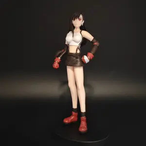 New Final Fantasy Vii Tifa Lockhart Figure, Collectible Anime Statue, Video Game Character Model, Decorative Display Piece, Pvc Action Figure, Anime Action Figure
