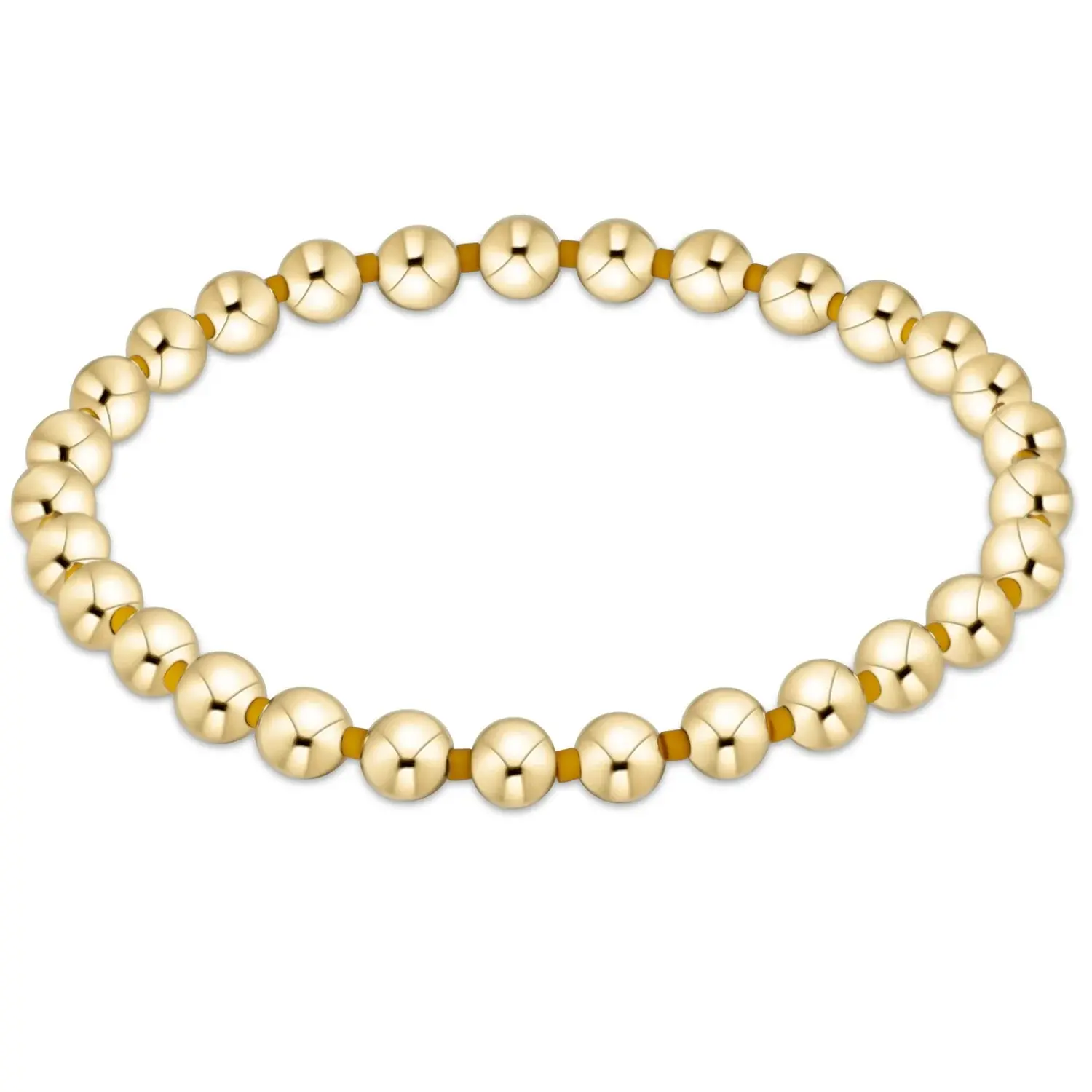 enewton | gameday hope grateful 5mm bead bracelet | golden yellow