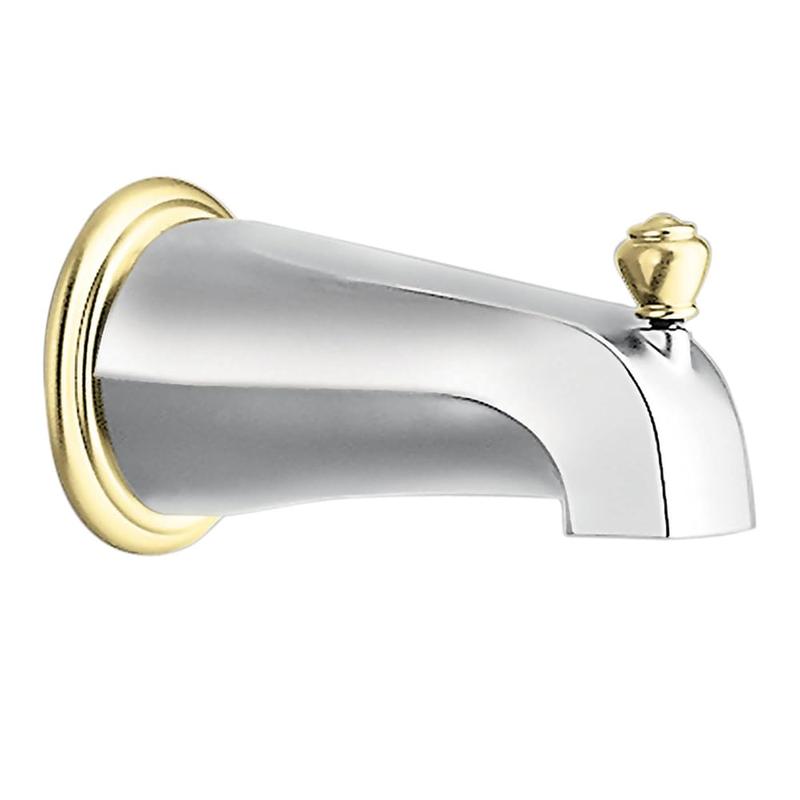 Moen Monticello Chrome Tub Diverter Spout - Durable Bath Fixture
