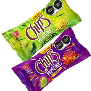 Barcel Papatinas Sabor Chilix Y Fuego - Chili Flavored Snack - Available in Green & Purple Packaging