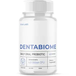 (1 Pack) Dentabiome Oral Probiotic Pills for Healthy Teeth & Gums 60 Capsules