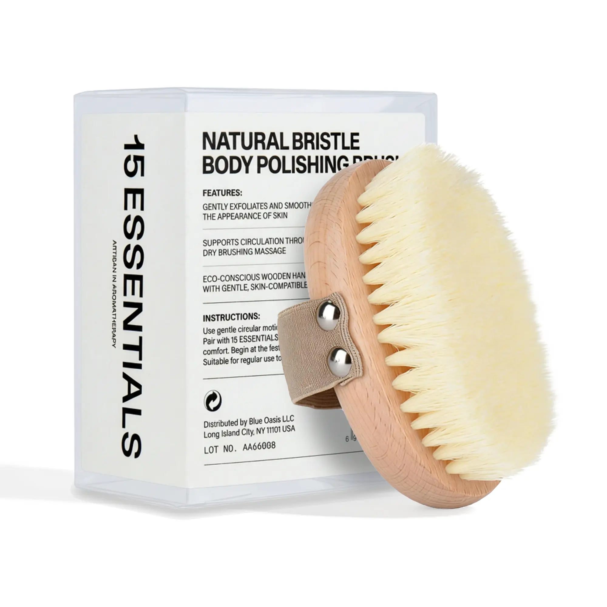 Natural Bristle Oval Body Exfoliating Dry Brush – Lymphatic Drainage Body Brush for Exfoliation, Smooth Radiant Skin, Relaxation  Body relief & Glowing Skin sohochic