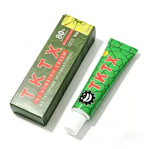 Buy 2 Get 1 Free | Green 80% International Tattoo Numbing Cream | Pain-Free Tattoos | Ultra-Effective Formula for Distraction-Free Inking