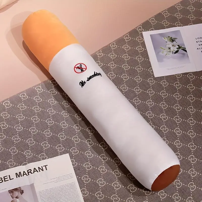 cigarette plush Funny Smoking Cylindrical Sleeping Pillow Smulation Toys Key Features CIGARETTE PLUSH - LAI GEN