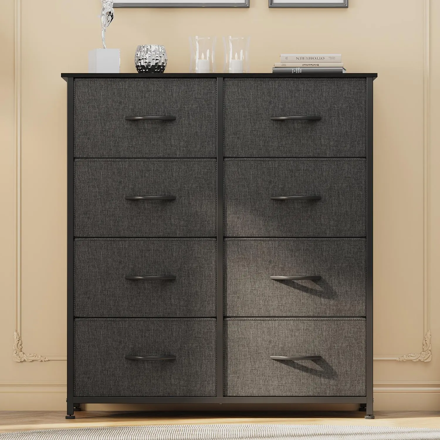princess polly baby blue dress Home Decorators Collection Marsden Black 6-Drawer Cane Dresser (54 in W. X  36 in H.) 05.634-02 main image 1