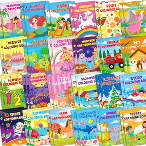 48 Pack Coloring Books for Kids Ages 4-12, Toddler Chritmas Party Favors Bulk Gifts Goodie Bags Stuffers Classroom Activity Includes Animals Mermaid Dinosaur,Ideal Birthday Party , Halloween, Xmas Gift