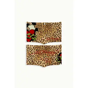 Ed Hardy Bow Bow Bow Bikini Booty Shorts