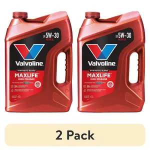 Valvoline MaxLife High Mileage 5W-30 Synthetic Blend Motor Oil 5 Quart