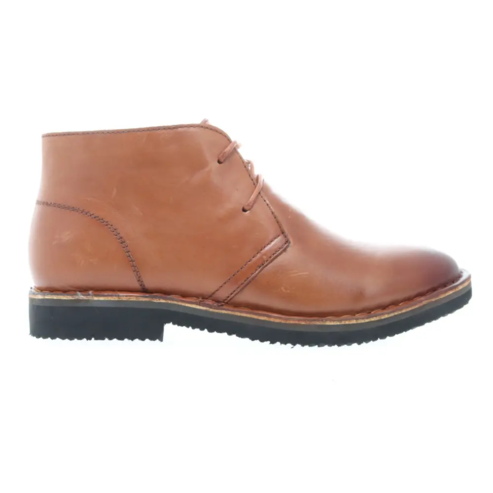 Propet Mens Findley Round Toe Chukka Casual Boots Ankle - Brown