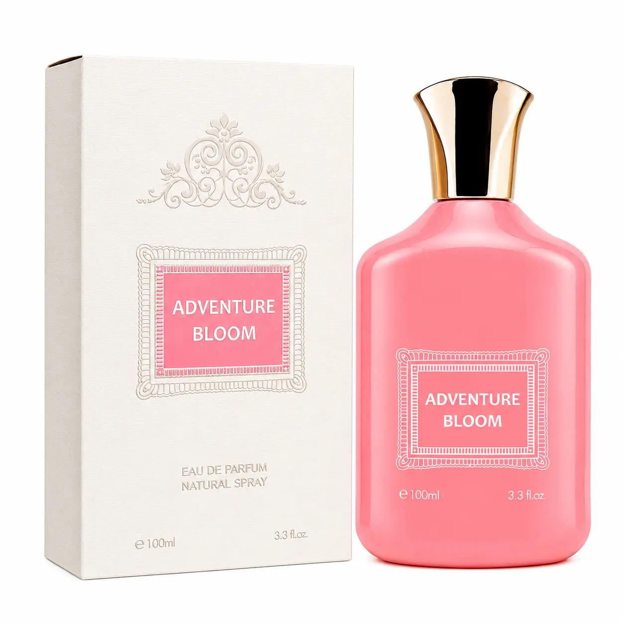 Adventure Bloom Eau De Parfum for Women 100ml (3.3 Fl Oz) – Long Lasting Floral Fruity Perfume for Women – Elegant Feminine Fragrance Spray