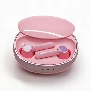 BE62 TWS Wireless Earbuds, Bluetooth 5.3, Semi-in-Ear, ENC Noise Cancelling, 24H Playtime, HiFi Sound, Smart Touch Control for Sports Office Commute