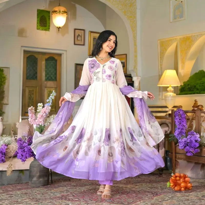 chinese dress ladies Maternity Anika Anarkali Set
