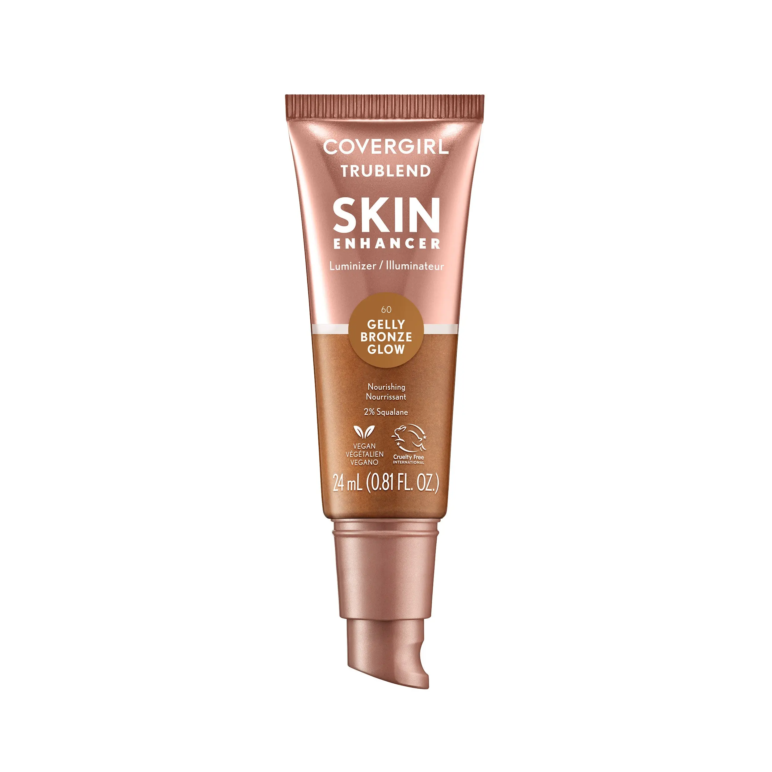 COVERGIRL TruBlend Skin Enhancer Gelly Bronze Glow Luminizer, Water-Based Formula