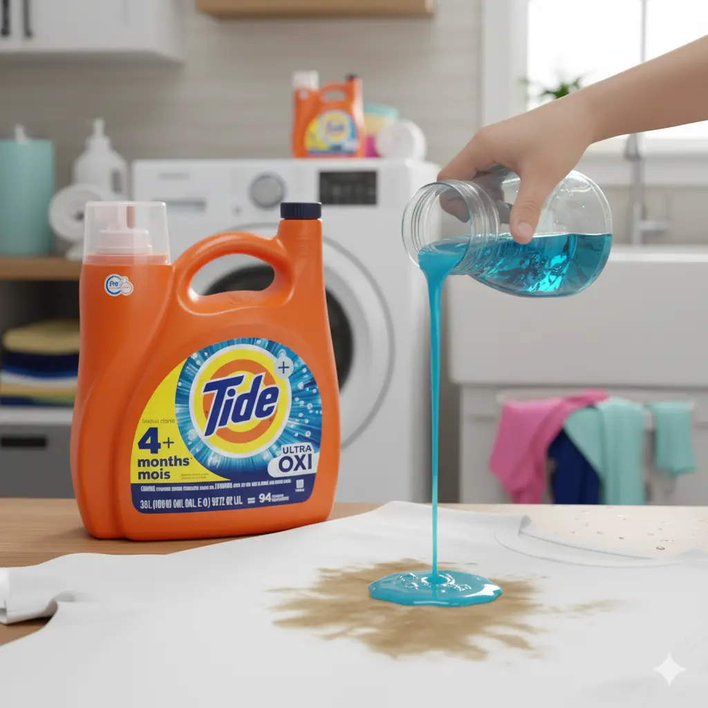 Baby & Maternity Antiseptic Ultra HE Unscented Liquid Laundry Detergent Combo, 2-Pack, 94-Loads, 132 fl. oz, Tide Plus Febreze Freshness, Cleans & Helps Remove Blood