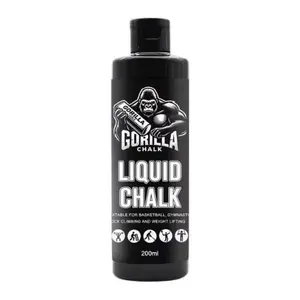 Gorilla Liquid Chalk 200ml - Stable for Basketball, Gymnastics, Rock Climbing & Weightlifting - Extra Grip Formula