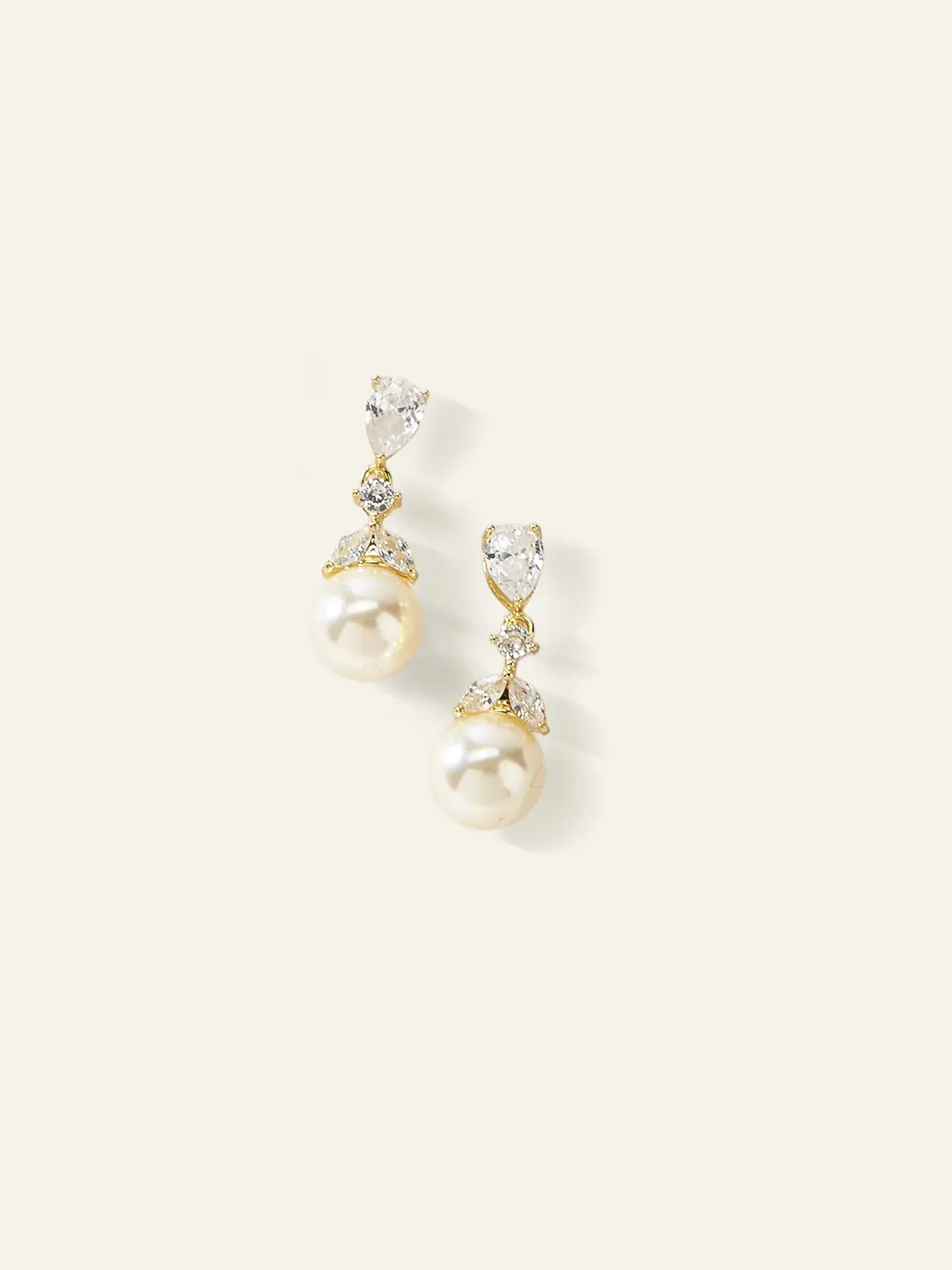 Azazie Ocean Pearl Drop Earrings, Romantic Dainty Fashion Jewelry Trends Piece for Bridal Wedding Ceremony Bridesmaids