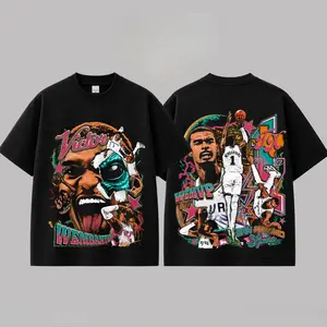 [ 🎉 100% Cotton]  Victor Wembanyama 'The Alien' Graphic For Spurs Nation, Spurs Basketball Fans Apparel, Wemby Fans Basketball Streetwear Tee, Gift For Basketball Fan Graphic Tee
