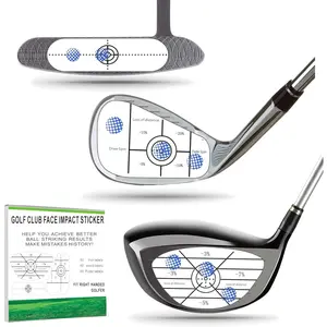 Golf Impact Tape Labels 180 count Golf Impact Stickers for Swing  Improve Golf Swing Accuracy Distance Sticky Golf Pro Club Sweet Spot Consistency Analysis